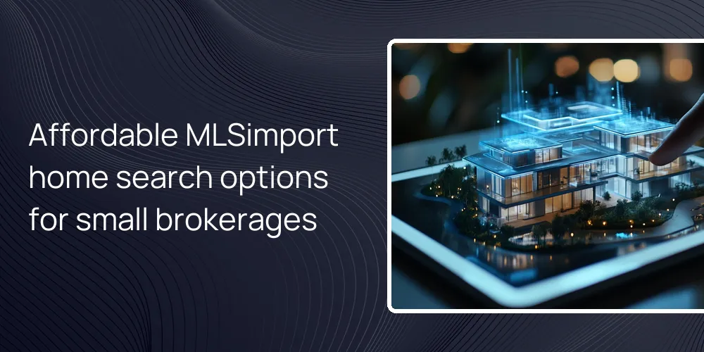 Affordable MLSimport home search options for small brokerages