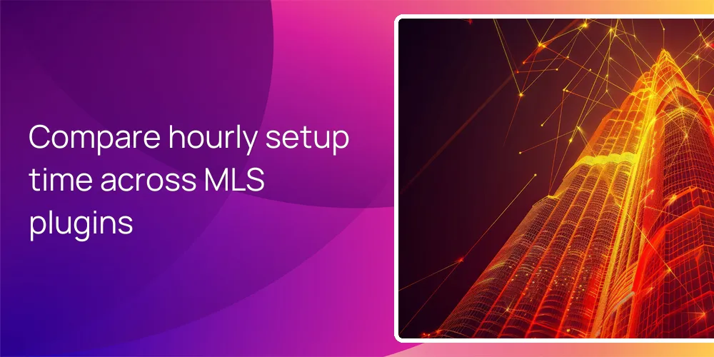 Compare hourly setup time across MLS plugins