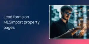 Lead forms on MLSimport property pages