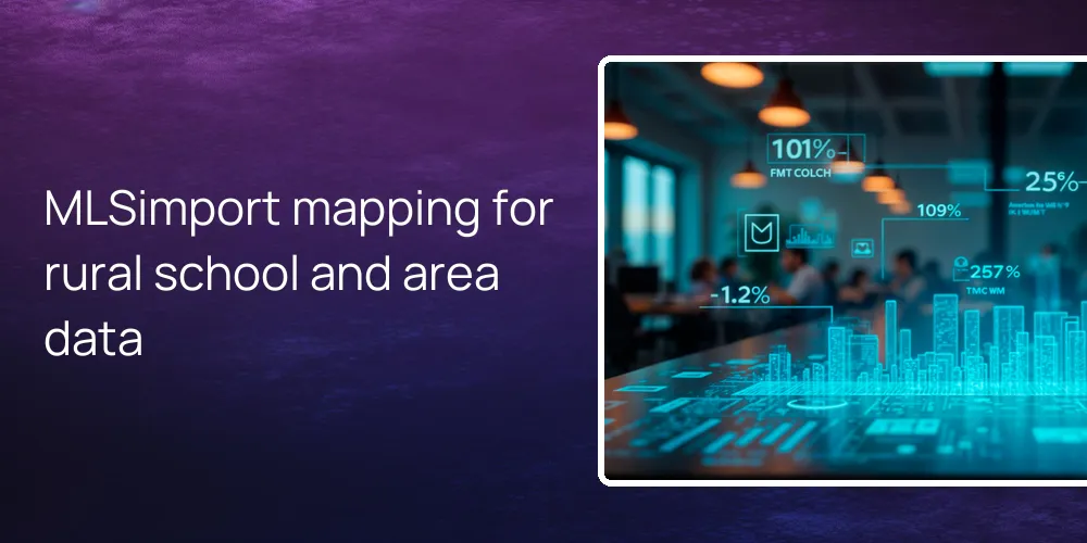 MLSimport mapping for rural school and area data