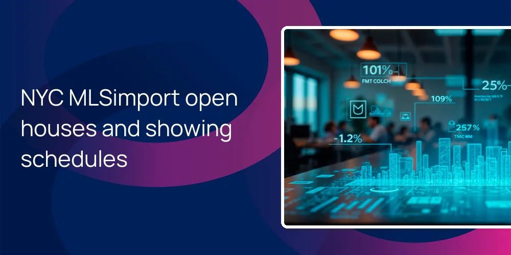 NYC MLSimport open houses and showing schedules
