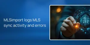 MLSimport logs MLS sync activity and errors