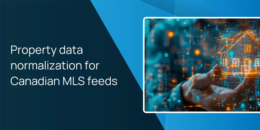 Property data normalization for Canadian MLS feeds
