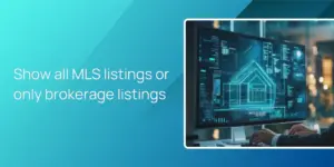 Show all MLS listings or only brokerage listings