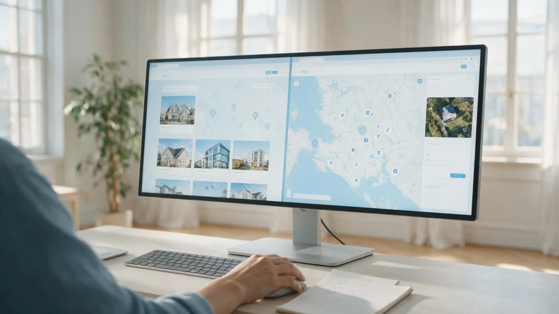 mlsimport-vs-showcase-idx-800×450-1 Two WordPress IDX property search layouts compared side by side on a wide monitor