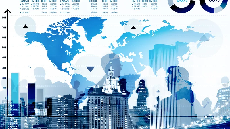 Global world map concept for multilingual international MLS listings